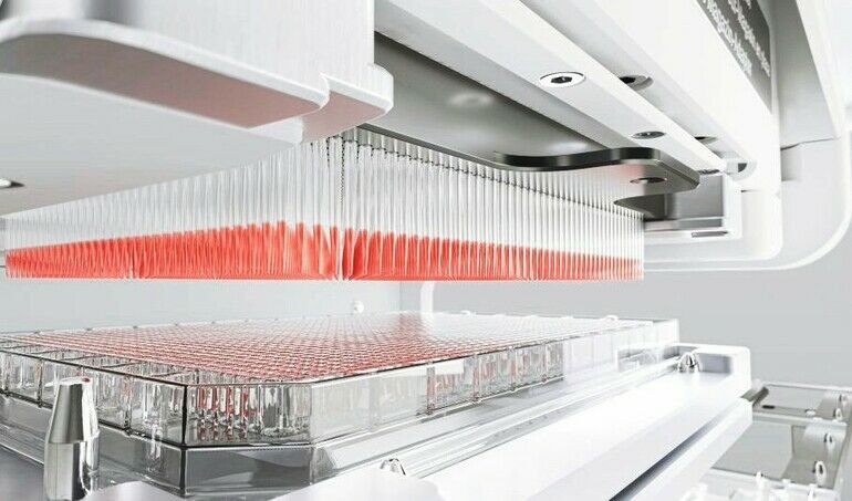 1536 Kanäle parallel Pipettieren
