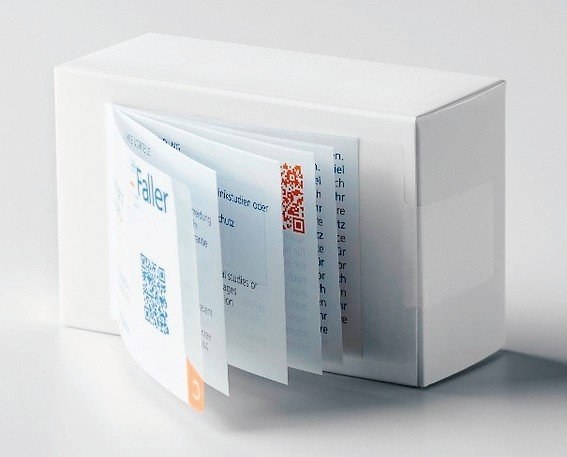 Booklet-Etikett erhält Erstöffnungsschutz