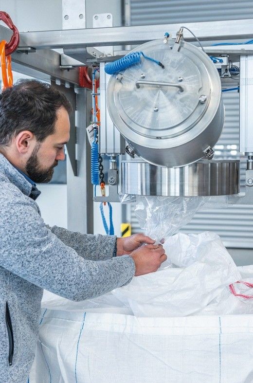 Containment-System für die sichere Befüllung von Big Bags