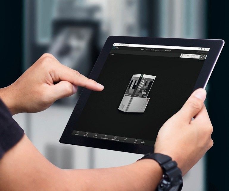 Digital vernetzbare Tablettenpressen