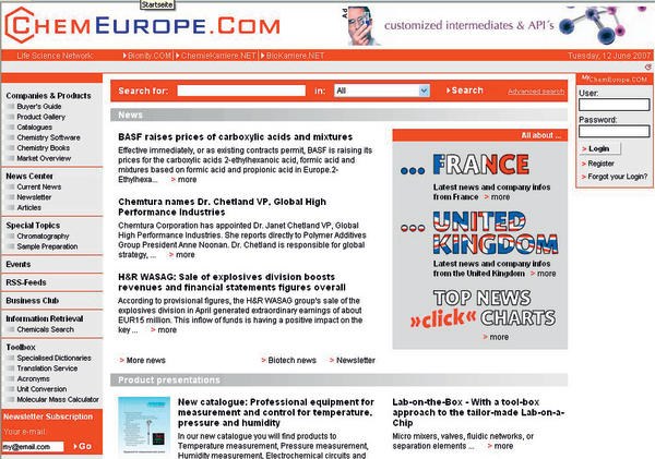 Europäische Informationsplattform