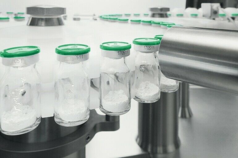 Füll- und Verschließmaschinen für pulverförmige Antibiotika