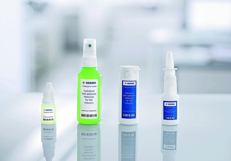 Haftkleber für Pharmaetiketten