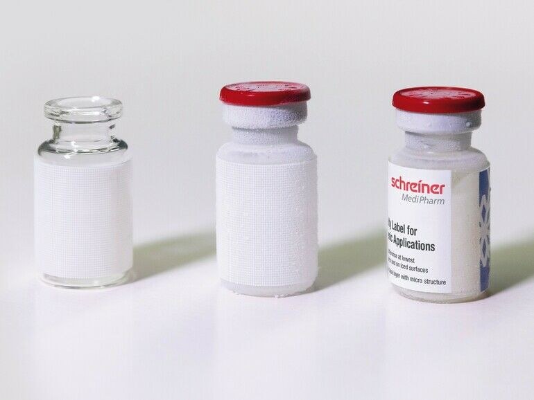 Kyro-Etikett im Zwei-Komponenten-Design