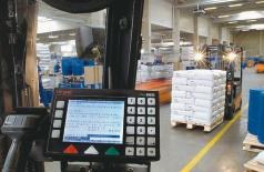 Logistikzentrum für verpackte Chemikalien