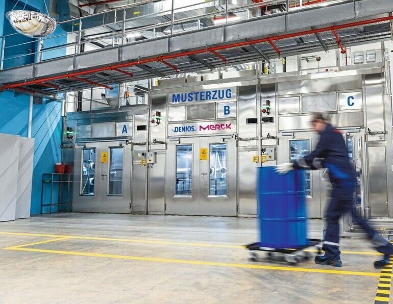 Maßgeschneiderter Musterzug für Merck