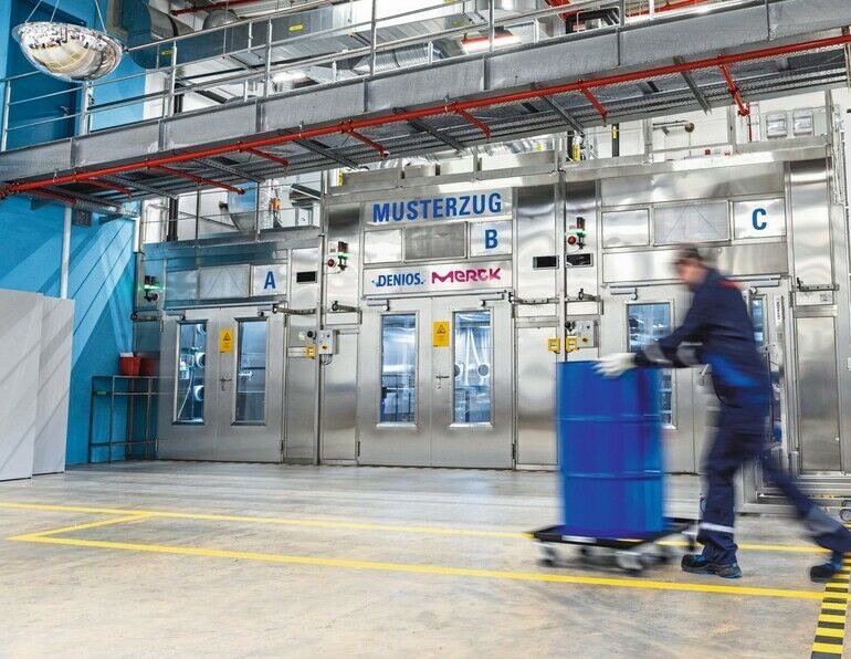 Maßgeschneiderter Musterzug für Merck