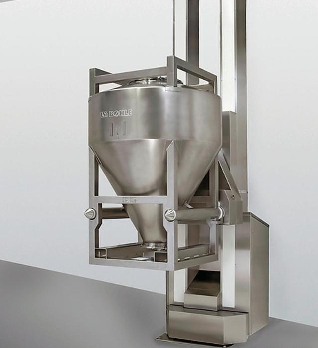 Mischer für die Arzneimittelherstellung Blender for pharmaceutical production