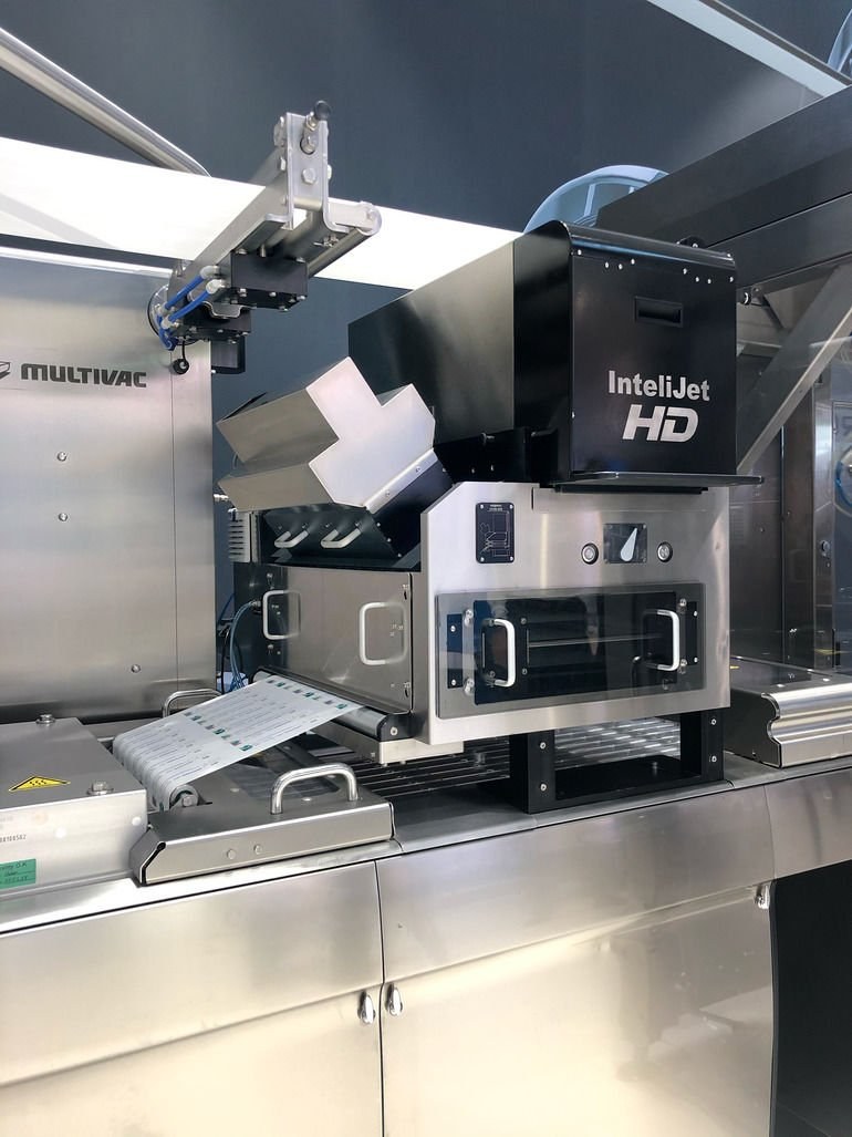 Multivac vertreibt Intelijet-HD-Drucker