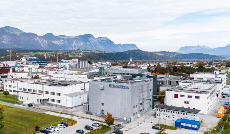 Novartis eröffnet Biologika-Produktionsstätte in Kundl