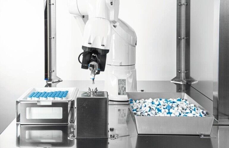 Robotergestütztes Entnahmesystem