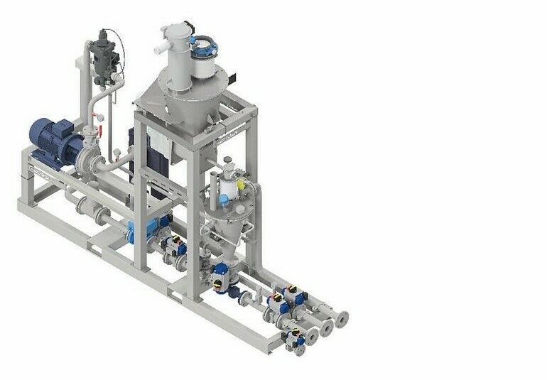 Skid-System für die Abwasserreinigung