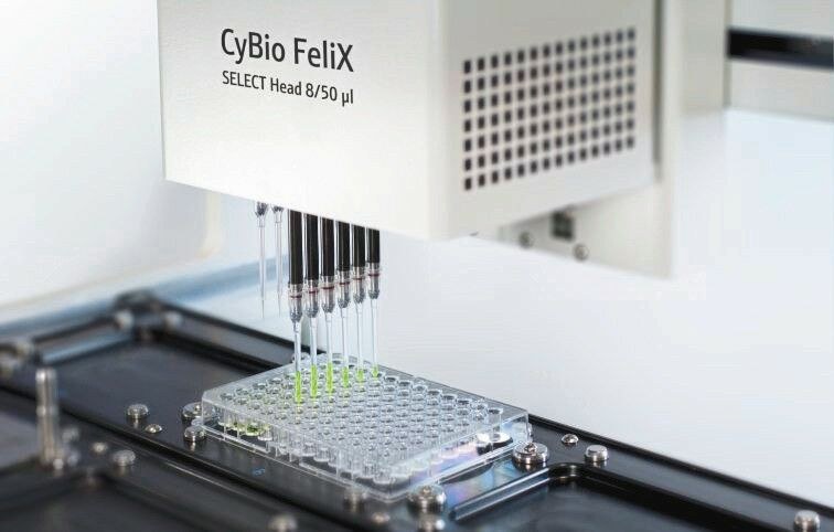 Variable Pipettierkopfserie