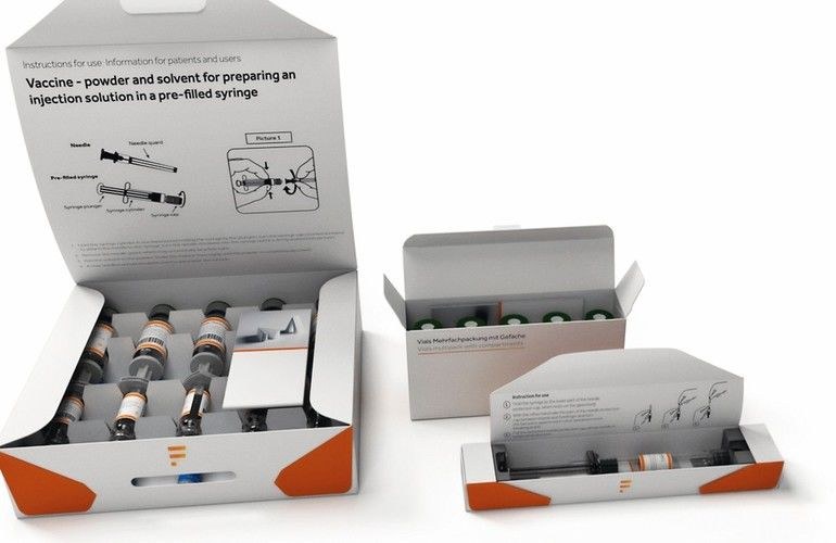 Verpackungen für Impfstoffeinheiten