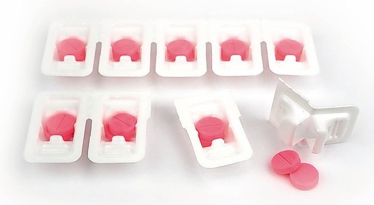 Verpackungskonzept mit Öffnungshilfe